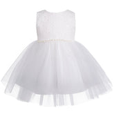 Bata para bautizo color blanco Gerat